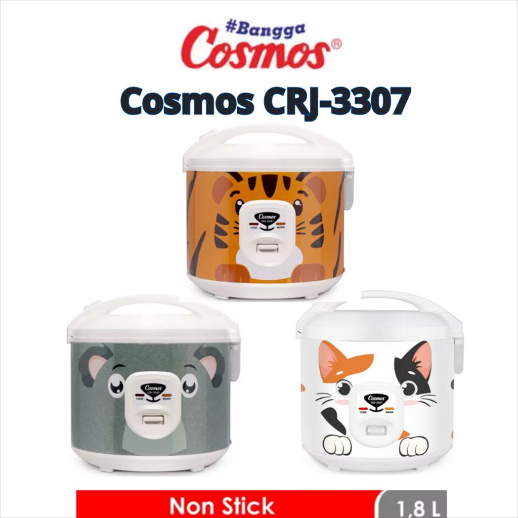 MAGIC COM COSMOS CRJ-3307 RICE Cooker CRJ3307 CRJ 3307 1.8 Liter Ori