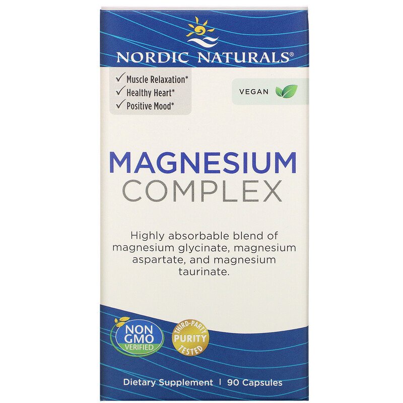 Nordic Naturals Magnesium Complex, 90 Capsules