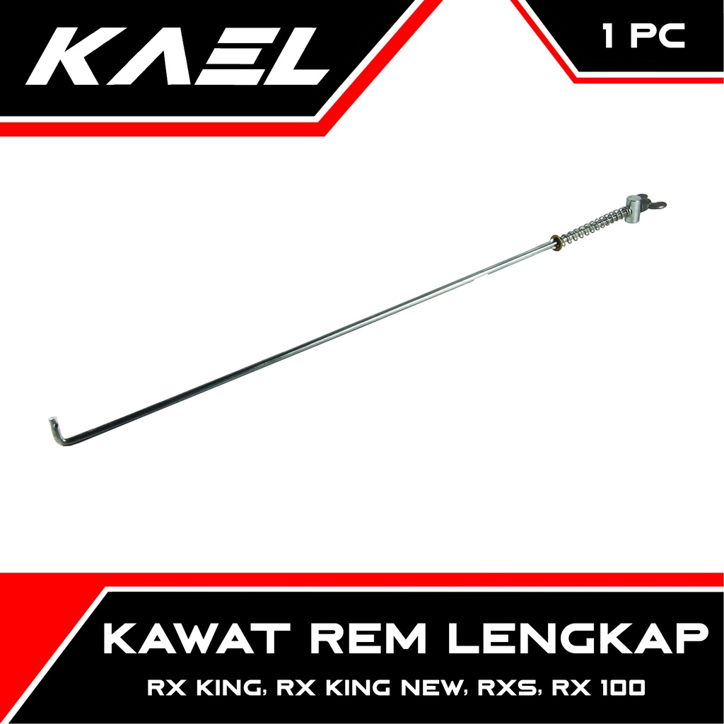 Kawat Rem Lengkap RX King Lama/RXKing New/RXS/RX 100 Tiang Belakang