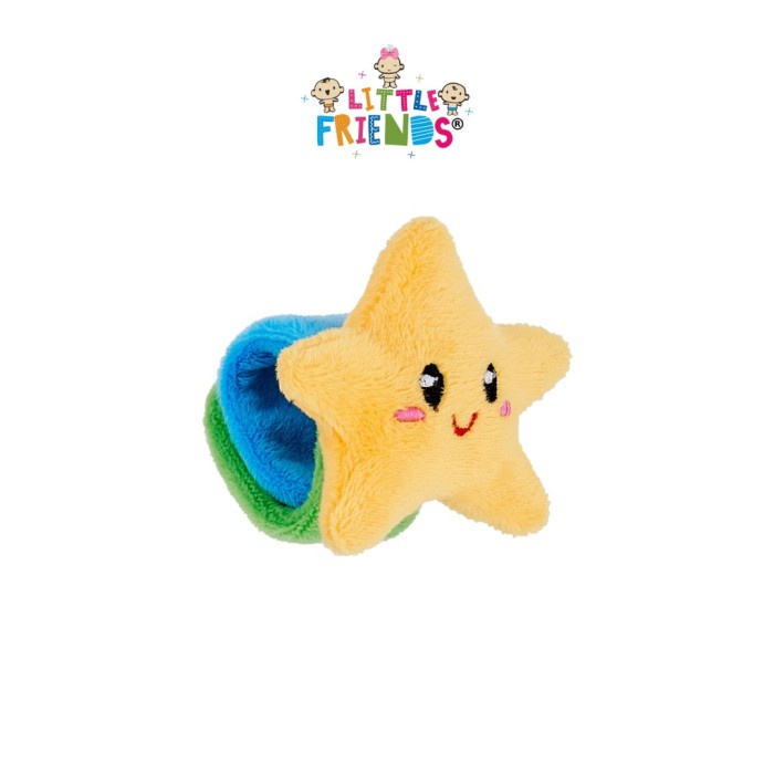 LITTLE FRIENDS Wrist Ban Toys Gelang Rattle Bayi Mainan Bayi Ratel