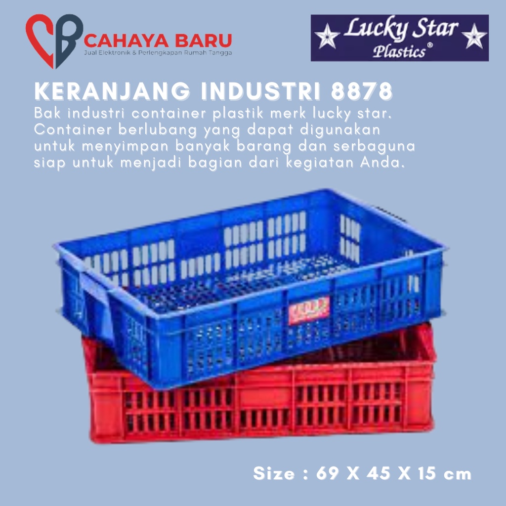 LUCKY STAR KERANJANG INDUSTRI 8878