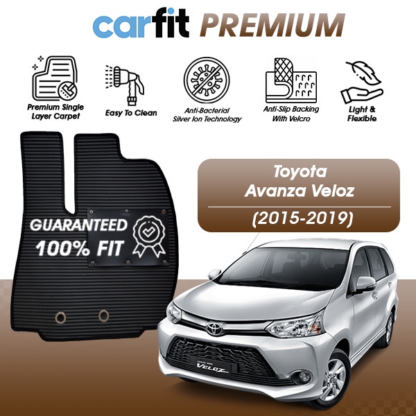 CARFIT PREMIUM Toyota Avanza Veloz Karpet Mobil EVA 1 Lapis 2015-2019