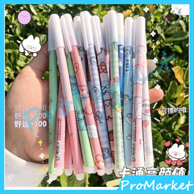 

Pulpen Gel Tinta Bisa Di hapus - Bolpoin Gel Erasable