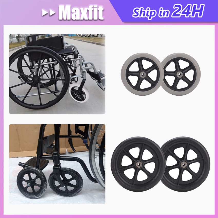 Roda Depan Kursi Roda 8 Inch 20 Cm 6Inch Roda Kursi Roda Wheelchair