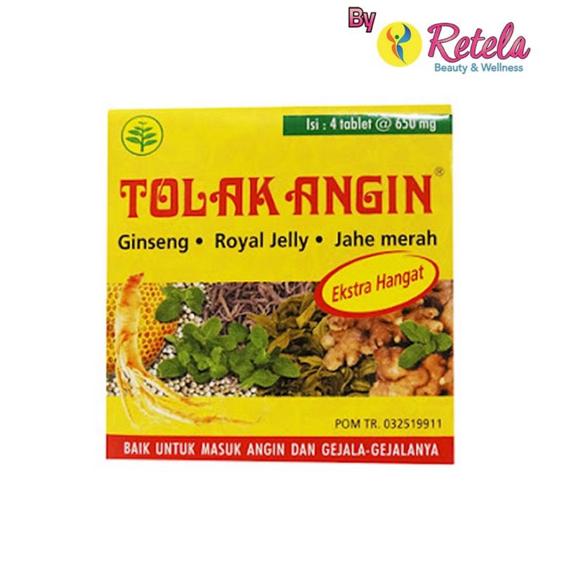 Tolak Angin Tablet 1 Strip 4 Tablet