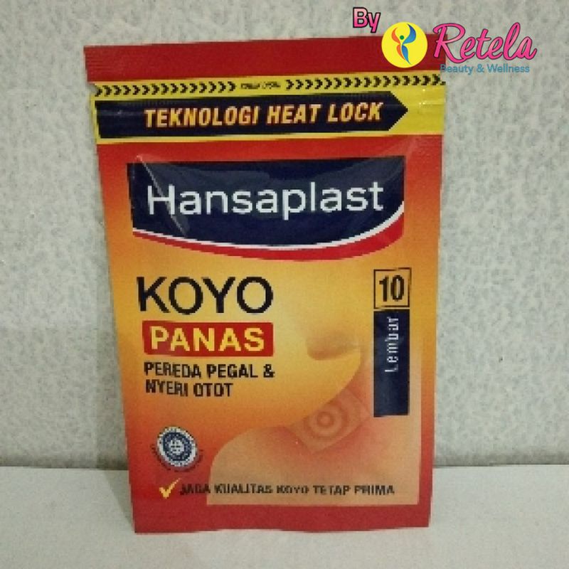 Hansaplast Koyo Panas 1 Sachet 10 Lembar