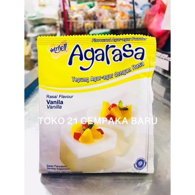

Agarasa Rasa VANILA 1 PCS | Bubuk Powder Agar Agar Jelly Agarasa Vanilla Murah Promo