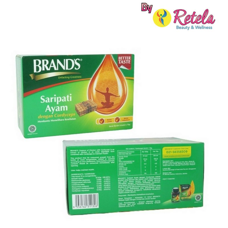 Brands Essence Chicken Cordyceps 1 Box 6 Botol