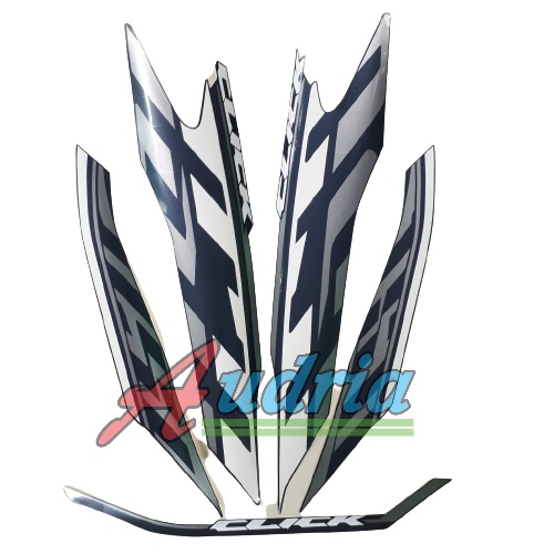 Striping Sticker Motor Honda vario click 150 2020 biru doff