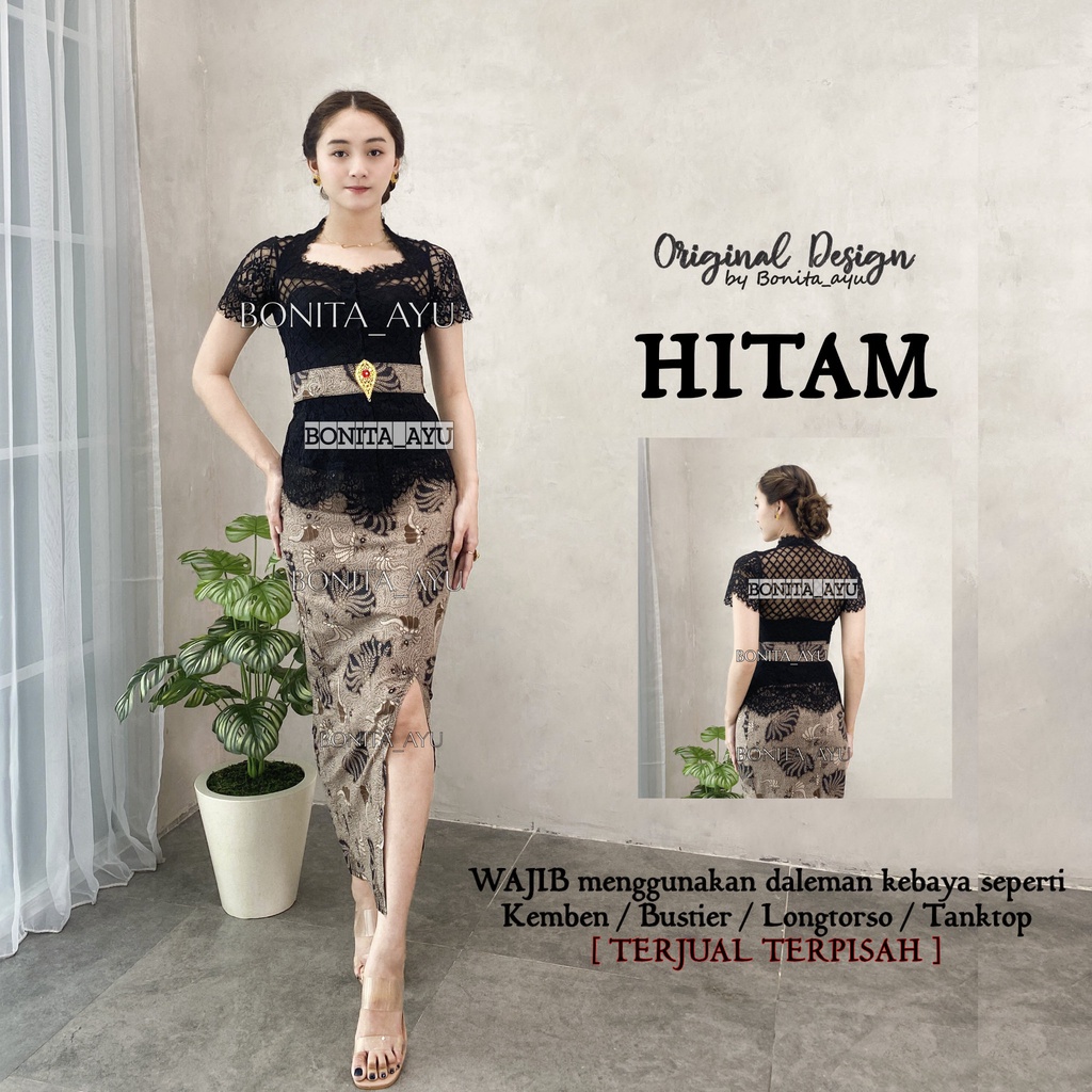 PROMO SET KEBAYA BALI MODERN / KEBAYA AMORA BY BONITA AYU