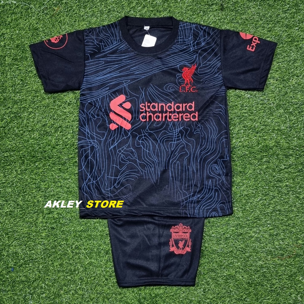 SETELAN BAJU BOLA ANAK LIGA INGRRIS/ SETELAN BOLA ANAK LIVEPOOL/ BAJU BOLA ANAK LIVERPOOL TERBARU HO
