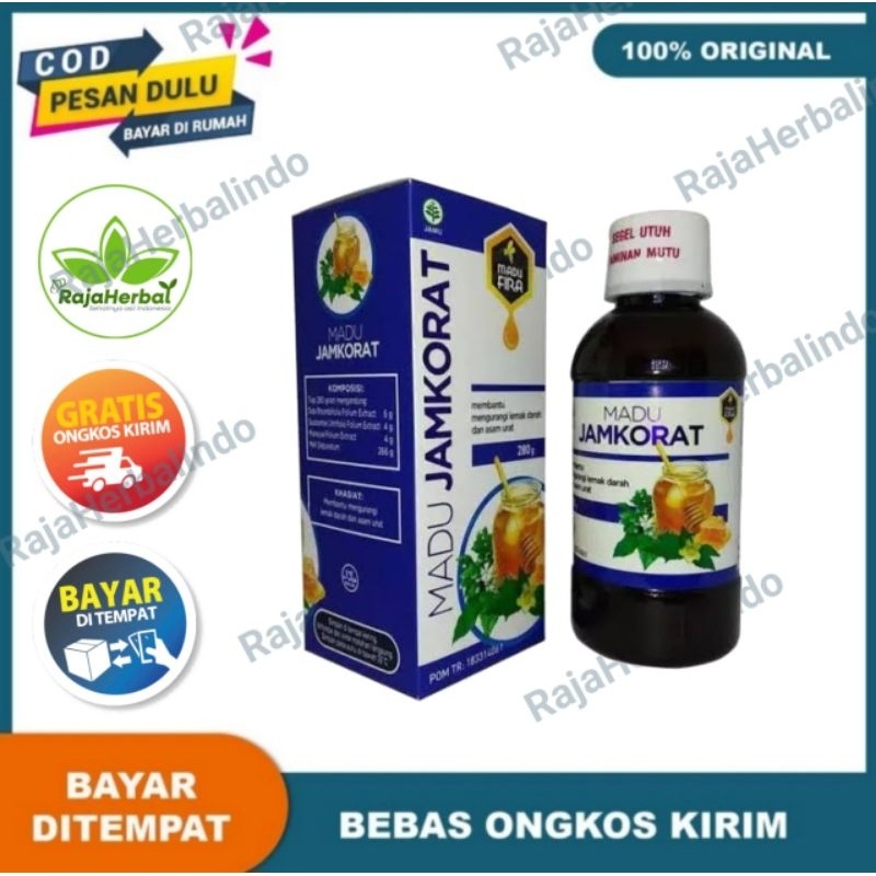 

100% ORIGINAL MADU JAMKORAT ASLI OBAT PENURUN KOLESTROL KOLESTEROL ASAM URAT HERBAL