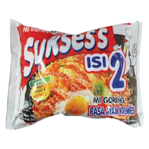 

SUKSES'S MIE GORENG ISI 2 AYAM KREMES PCK 133g - Karton