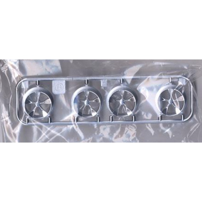 Tamiya Velg / Wheels Medium 5 Spoke Plated PP