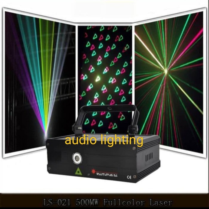 Lampu laser show animasi light RGB Specs Diode Laser: Diode
