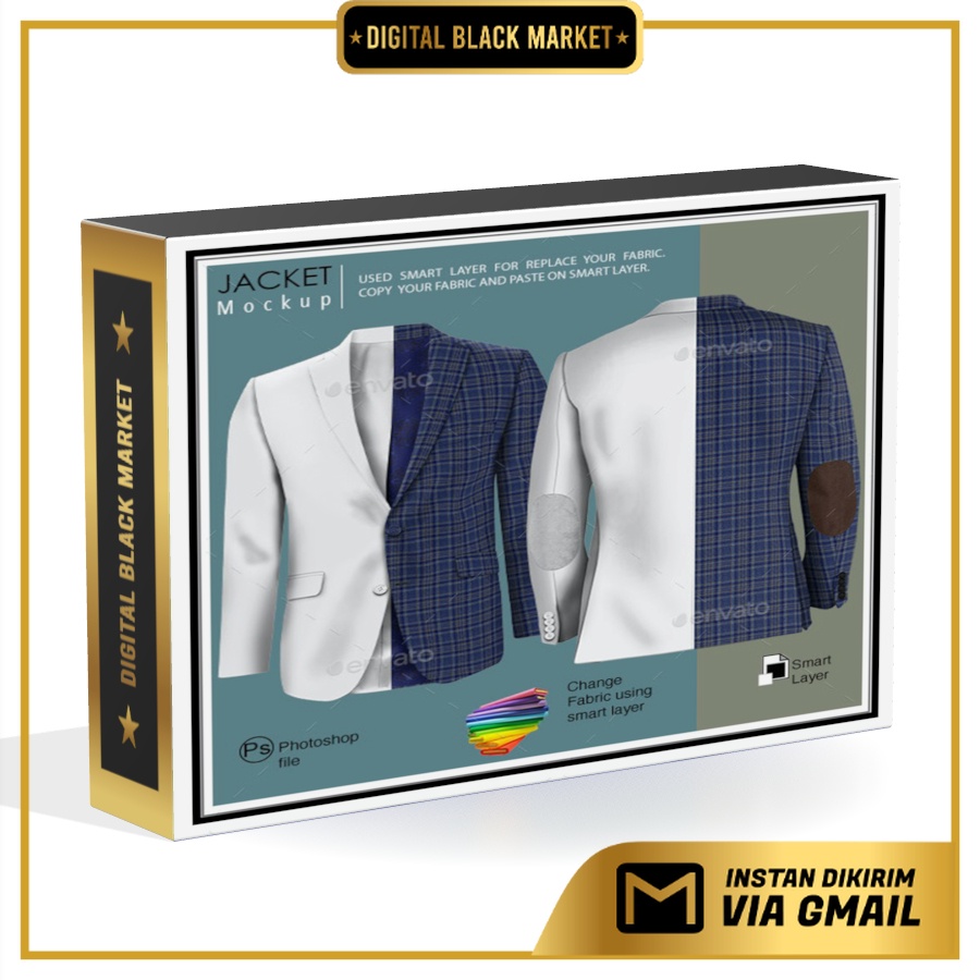 ID10021 -  Jacket Mockup