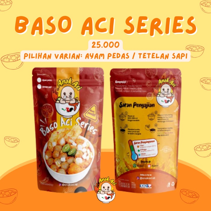 

ANAK ACI - BASO ACI INSTANT PEDES MANTAP - Ayam Pedas