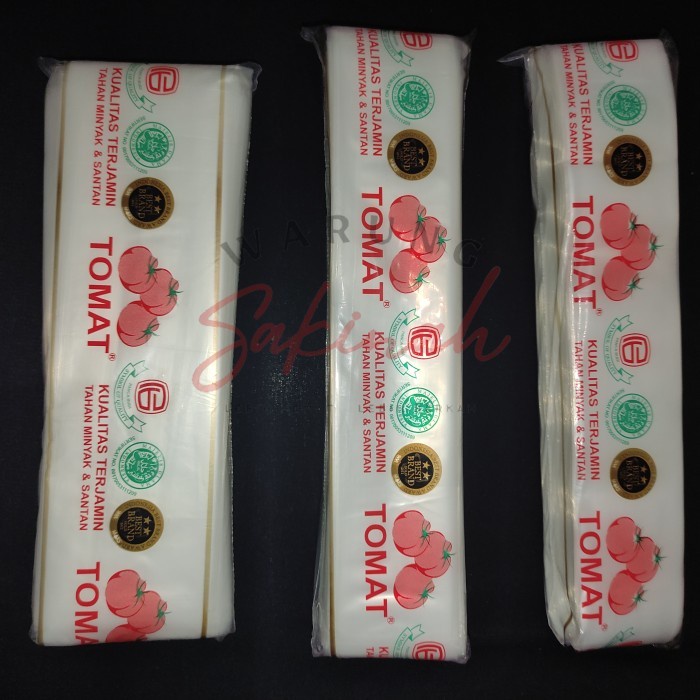 Plastik PE Tomat Ukuran 4x23/4,5x23/6x20