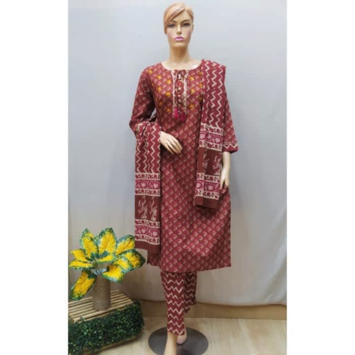 Setelan Wanita Katun/Setelan baju india