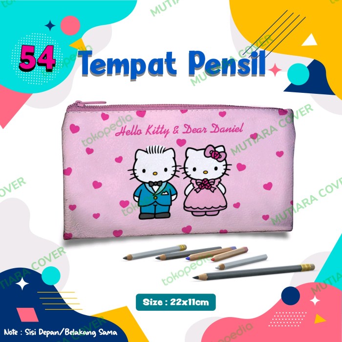 

Premium Tempat Pensil Serbaguna Dompet pensil Pouch uang kertas Hello Kitty