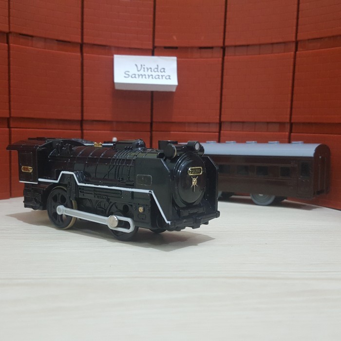 Takara Tomy Plarail D51 200 Steam light Sound Gimmick Kereta Uap Asli
