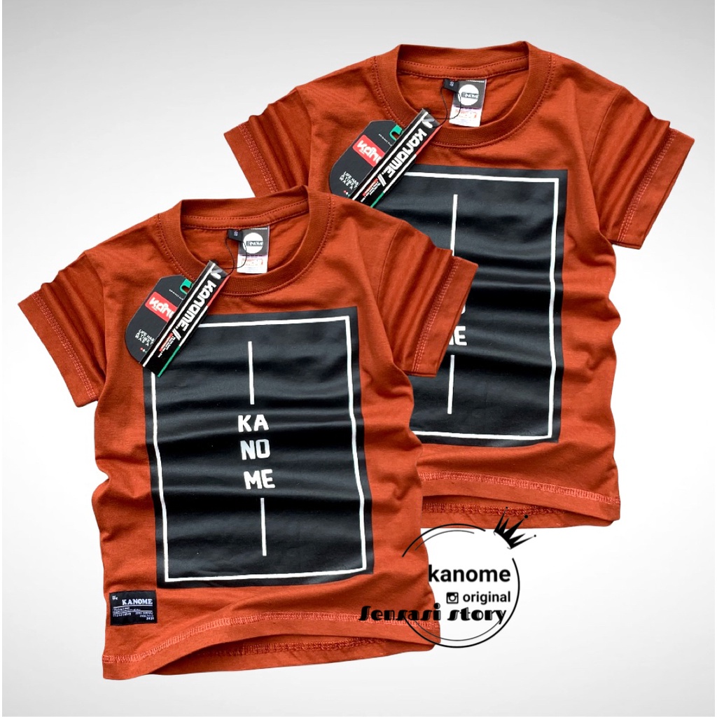 Kanome,Baju kaos anak,Usia 1-12thn,Kaos distro anak,Baju anak laki laki