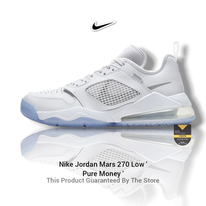 Sepatu Nike Air Jordan 34 Low Heritage Verified Store Guarantee - 40, Putih