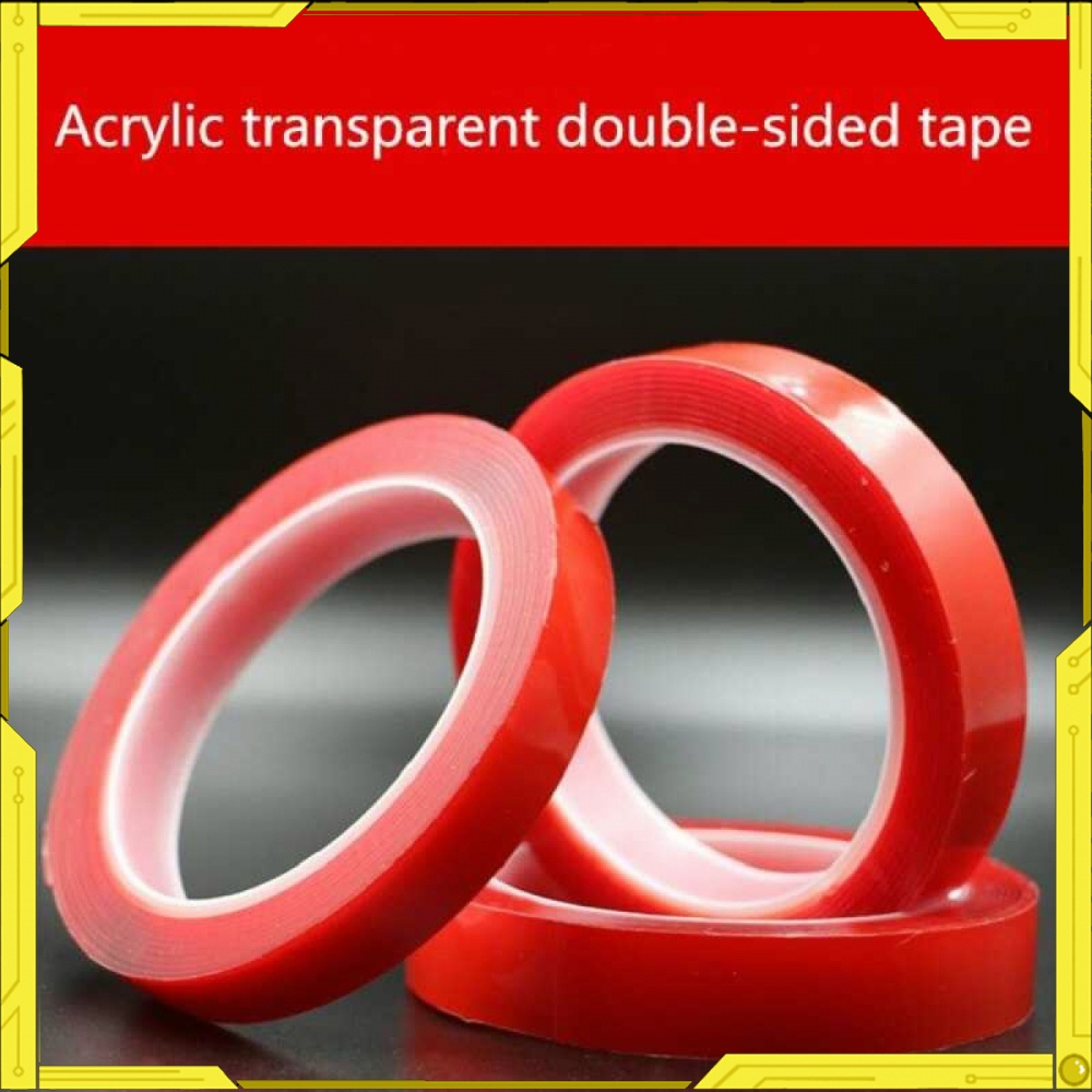 

Perekat Double Tape Acrylic Adhesive Transparent Sticker TL857