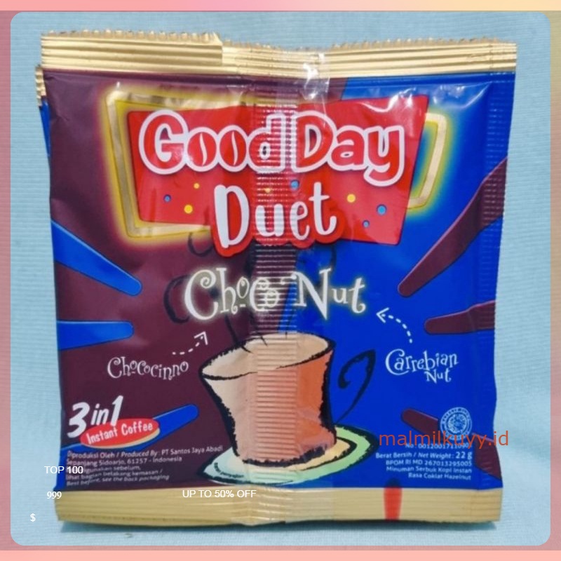 

good day duet choconut (22 gr x 10 pcs )