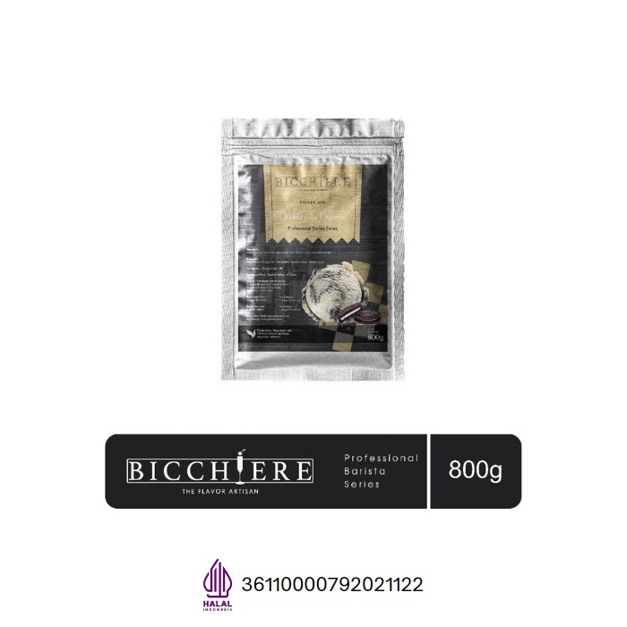 

Bubuk Minuman Cookies & Cream Premium Bicchiere 800g