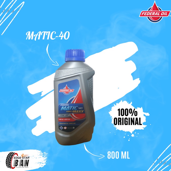OLI FEDERAL MATIC 10W/40 - OLI MOTOR FEDERAL MATIC 800ml