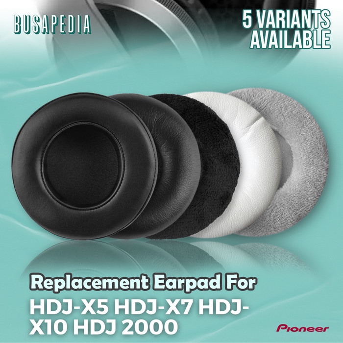 Earpad Foam Ear Cushion Pioneer HDJ-X5 HDJ-X7 HDJ-X10 HDJ 2000 Earcup