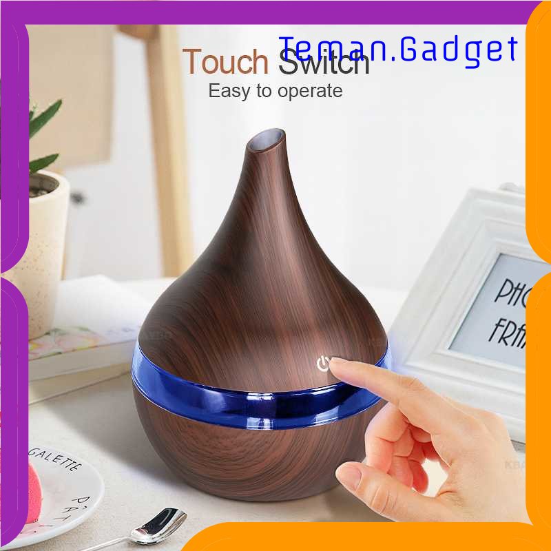 TG - ART Taffware HUMI Air Humidifier Ultrasonic Wood Grain 300ml - K-H98