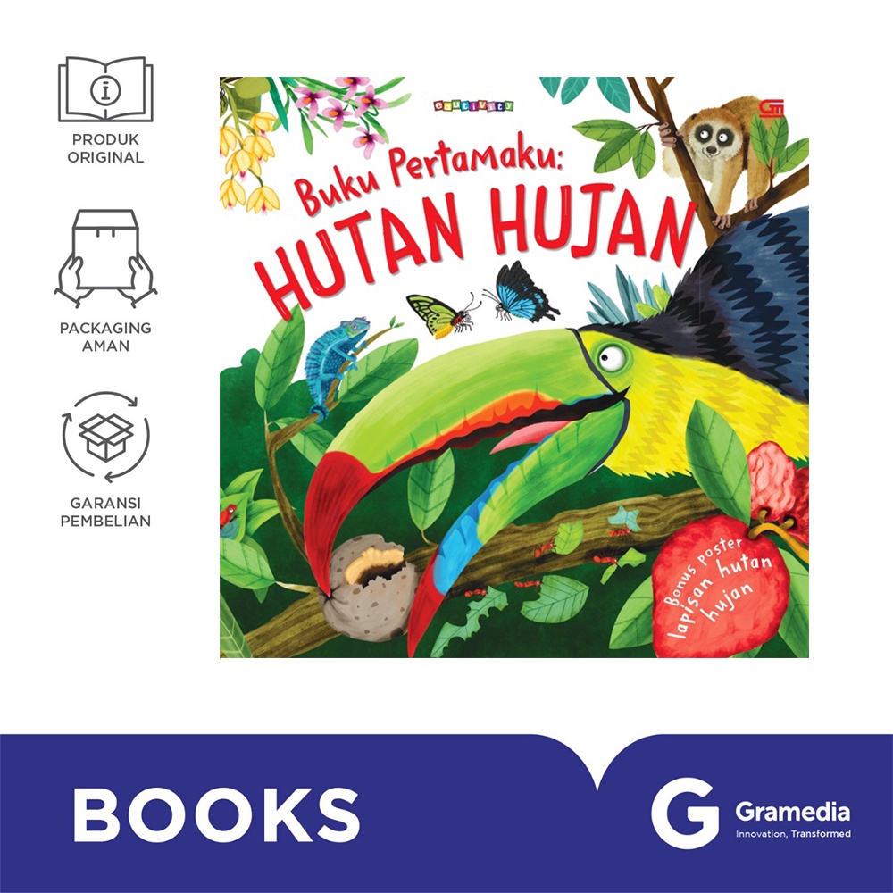 Buku Pertamaku Hutan Hujan