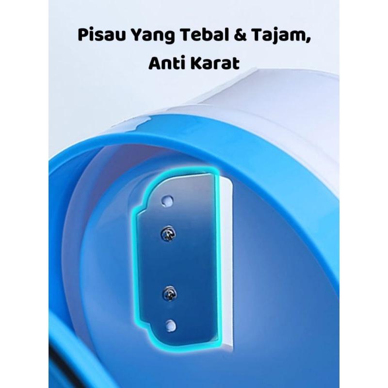Alat Serut Es Batu Portable Mesin Putar Manual Serutan Es Batu Mesin Penghancur Salju Manual