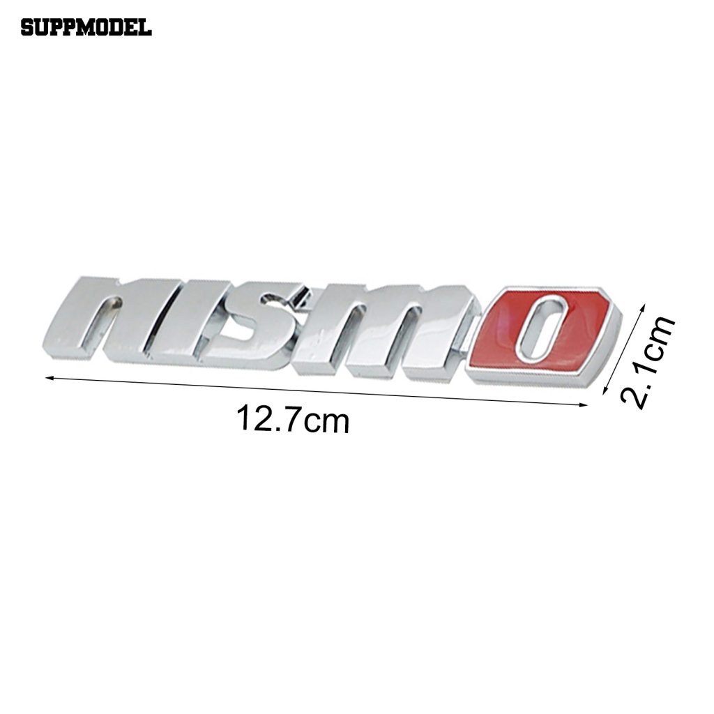 Suppmodel Stiker Mobil Kokoh Untuk Mobil Side Fender 3D Metal Emblem Sticker Universal