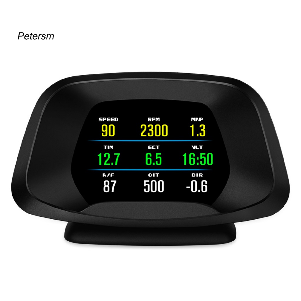 Speedometer Mobil Stabil PP Untuk ATV Car Speedometer HUD Proyektor Layar Besar