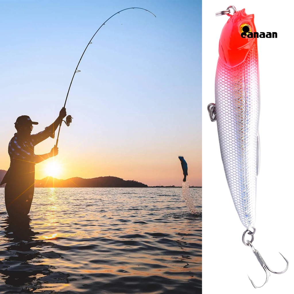 Cnn-8.8cm/9g Umpan Pancing Penembus Kuat Menggoda Hardbait Popper Mengambang Air Atas Tajam Untuk Pemancing