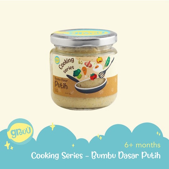 

[Ready Stock]Cod Grouu - Bumbu Dasar Masak MPASI - Alami No MSG - Bumbu Putih