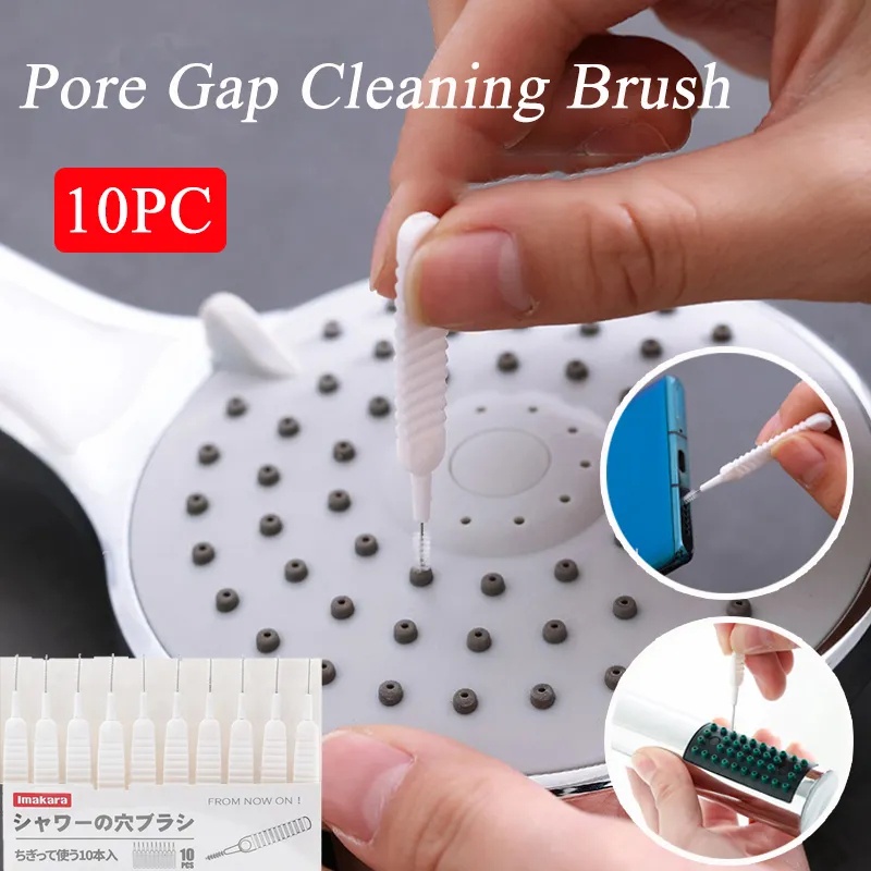 10 /20/30Pcs/set SIKAT MINI PEMBERSIH SHOWER KONEKTOR HANDPHONE DOT BRUSH SIKAT SERBAGUNA