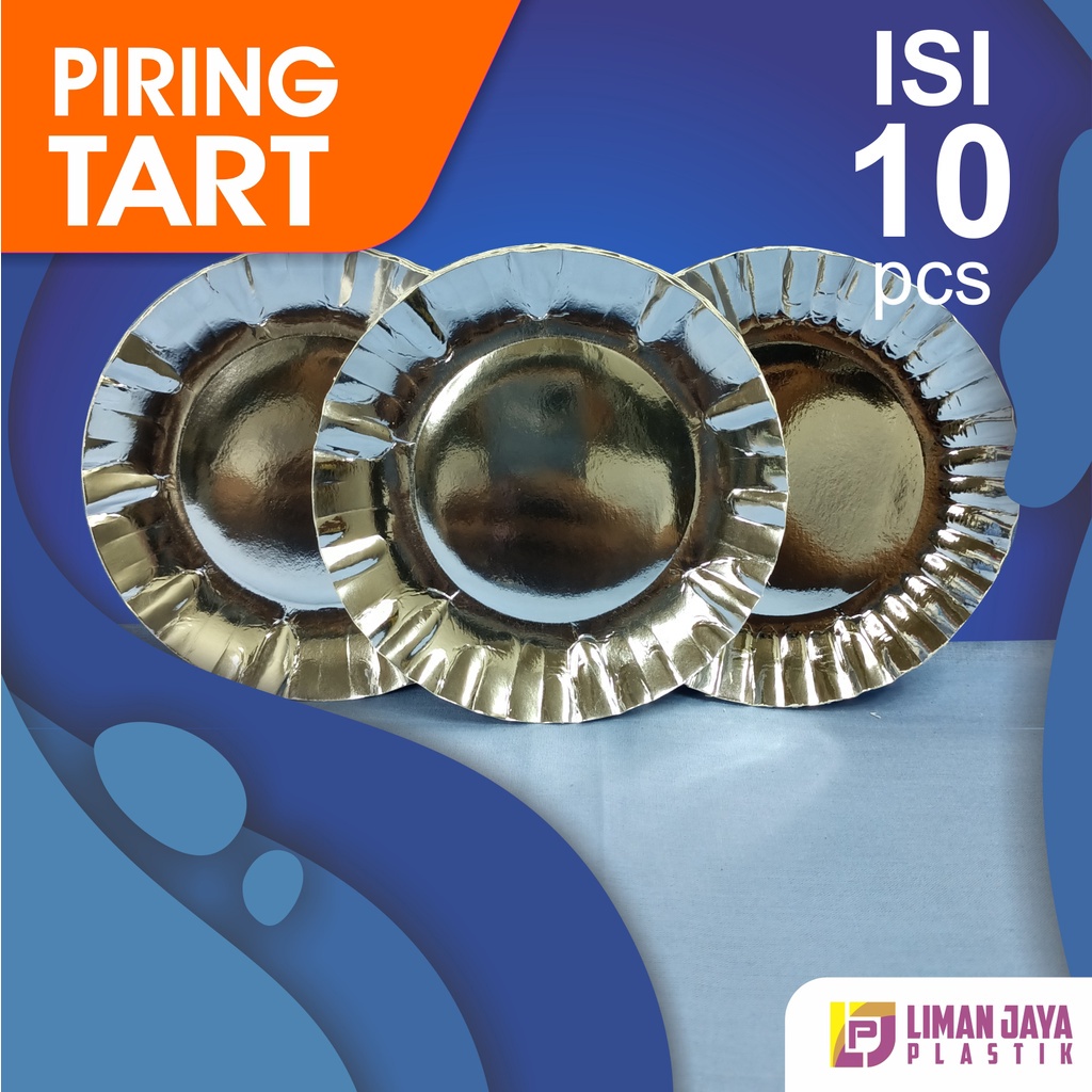 Piring Kue Tart | Piring Kertas Tart | Piring Cake Tart | Piring Ulang Tahun | Piring Bulat Tart