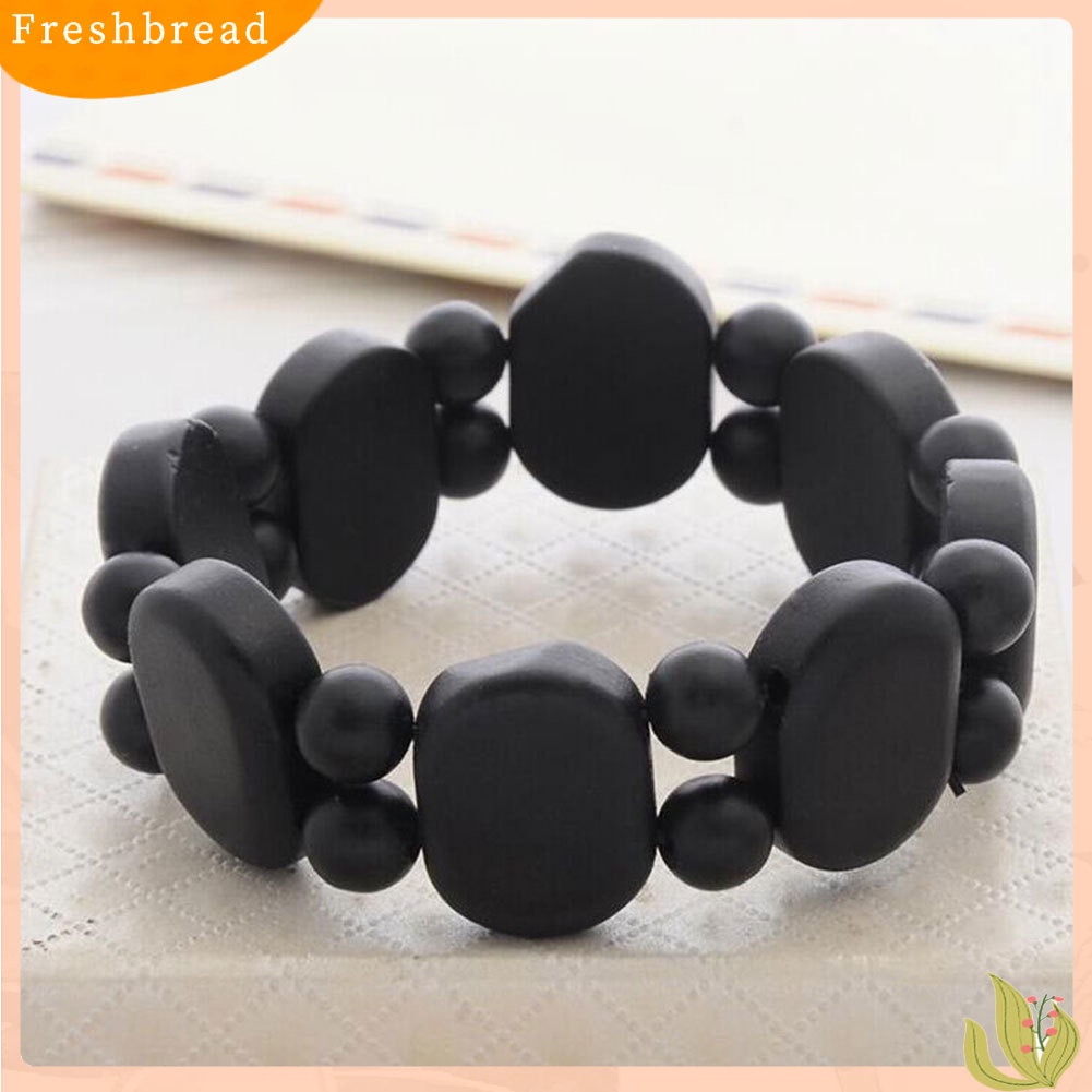 &lt; Freshbread &gt; Gelang Batu Bian Alami Ukir Oval Perhiasan Wanita Pria Bianshi Bangle Hadiah