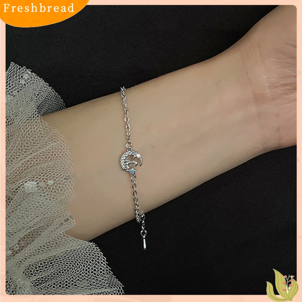 &lt; Freshbread &gt; Gelang Rantai Wanita Bergaya Sederhana Berdandan Elegan Wanita Adjustable Gelang Pangeran Kecil Untuk Pacaran