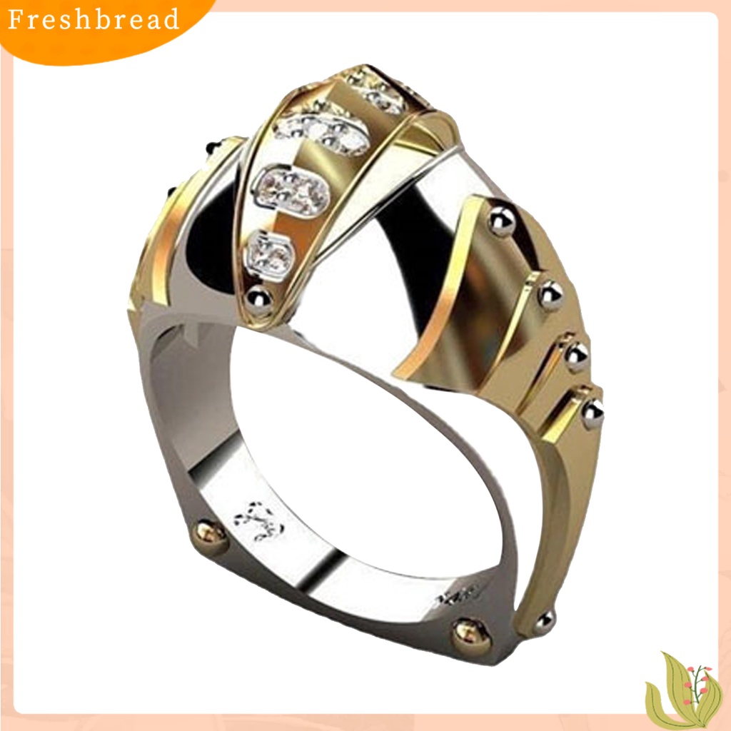 &lt; Freshbread &gt; Cincin Unisex Cincin Jari Mulut Ikan Hias Artistik Untuk Hadiah