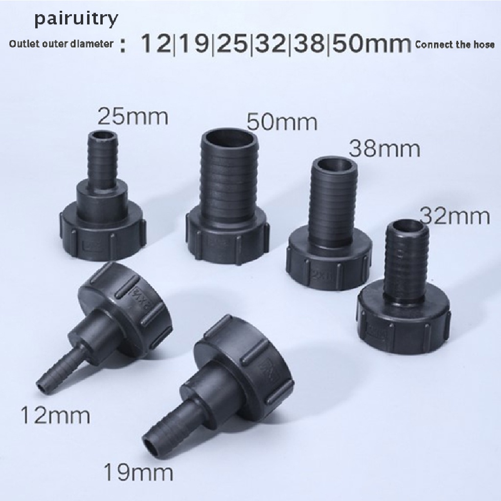 Adaptor IBC Air PRT 1per2 &quot;Ke 2&quot; Adaptor Selang Taman Tap Konektor Fitg Tool PRT