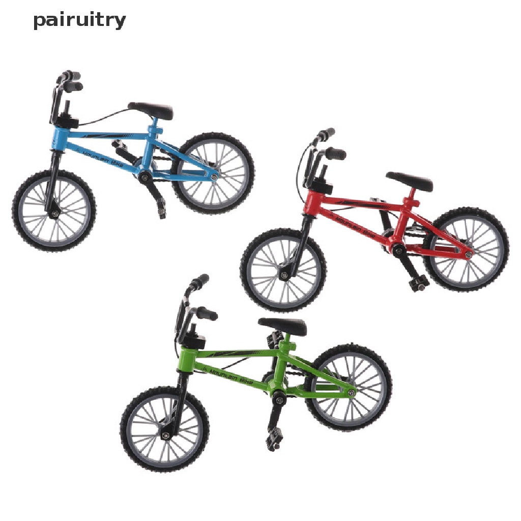 Prt Mini Finger Mountain BikesToys Alloy Sepeda Hadiah Game Kreatif Untuk Anak PRT