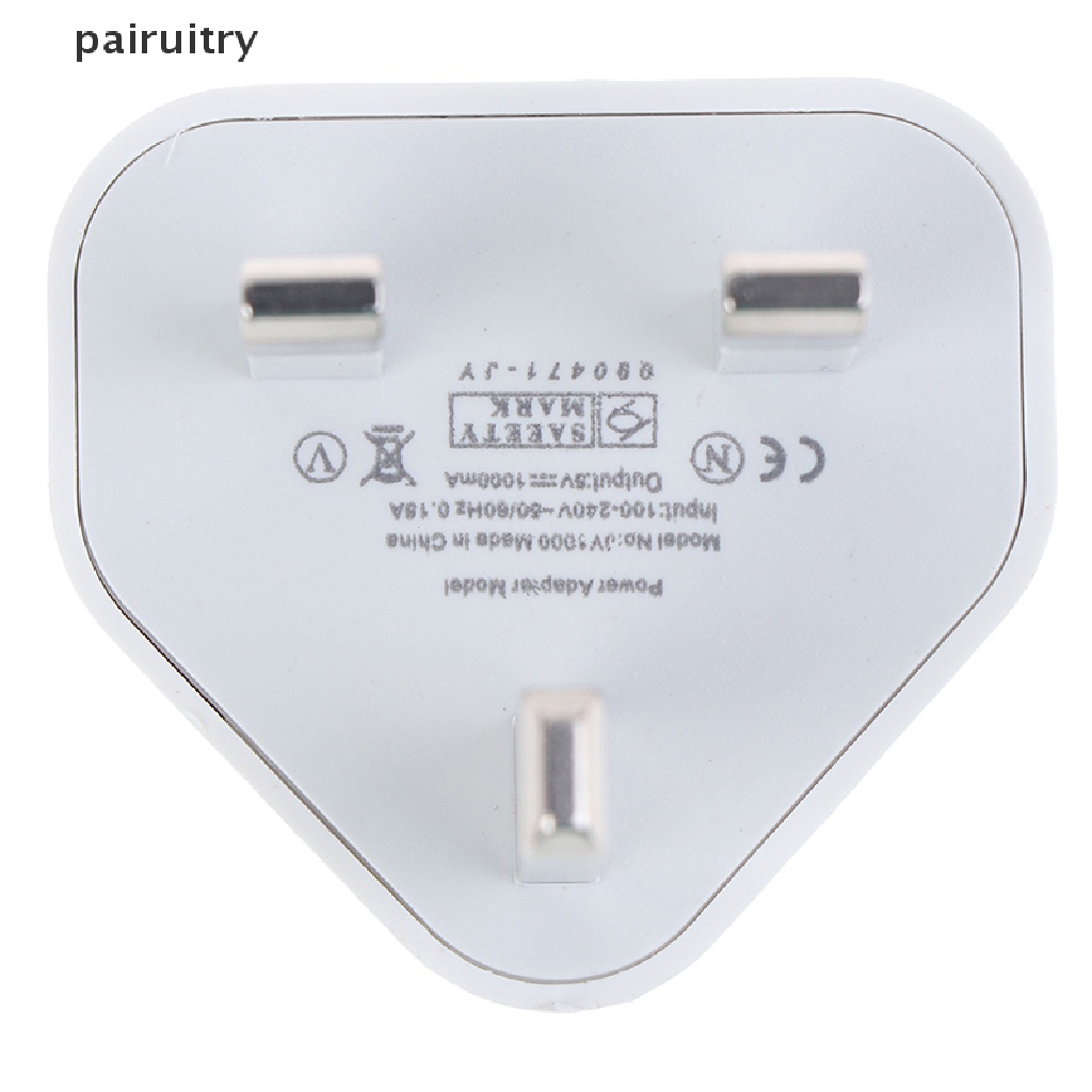 Prt Speedy Fast 1port USB Charger 3pin Colokan Listrik UK Adaptor Colokan Dinding ORIGINAL PRT