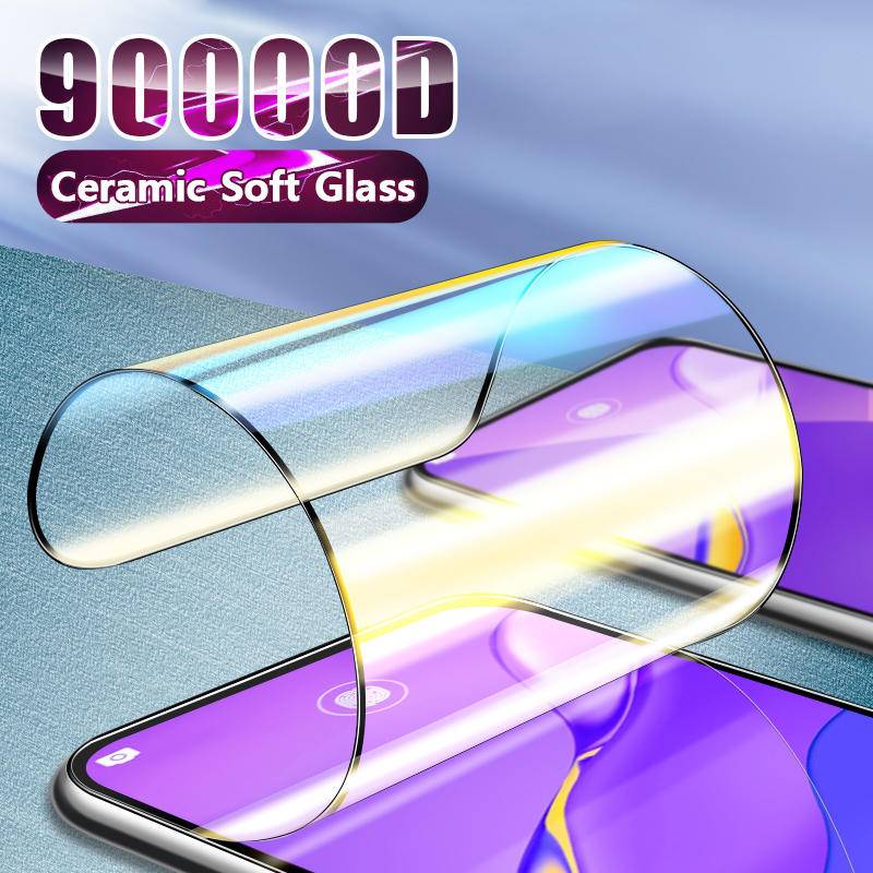3pcs Kaca Keramik Lembut Untuk Iphone14 13 12 11 Pro MAX Plus Mini Pelindung Layar Untuk iPhone X XS MAX XR 78 6 6S Plus SE 2022 2020 Film