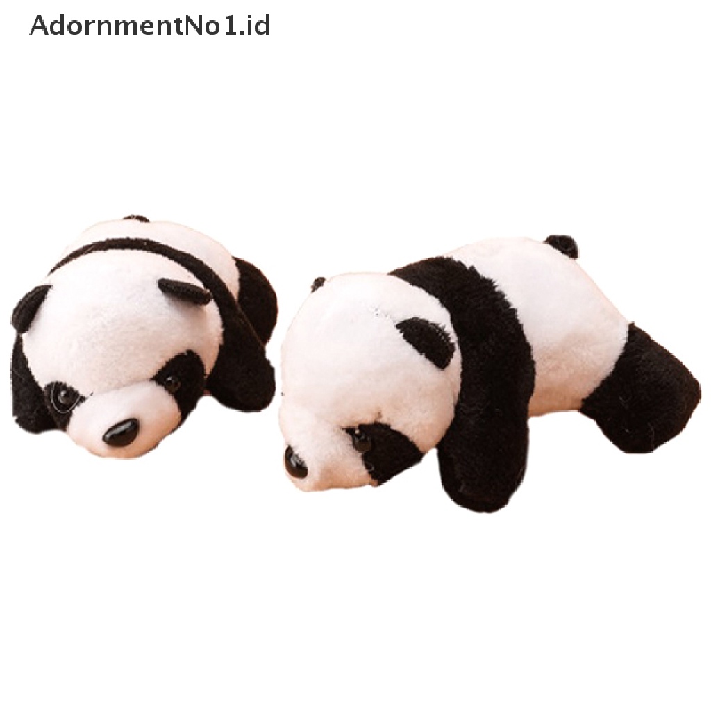 [AdornmentNo1] Panda Beruang Bros Panda Pin Hewan Bros Lembut Mewah Mainan Pin Cinta Panda Perhiasan Kawaii Hadiah Kreatif Lucu Aksesoris [ID]