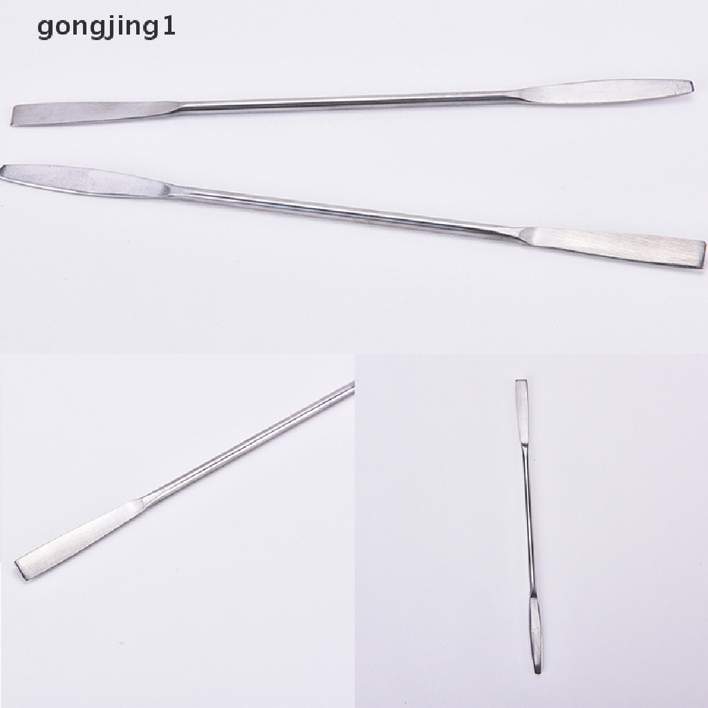 Ggg 1Pcs Wanita Stainless Steel Nail Art Makeup Palette Spatula Nada Batang Alat Kecantikan ID